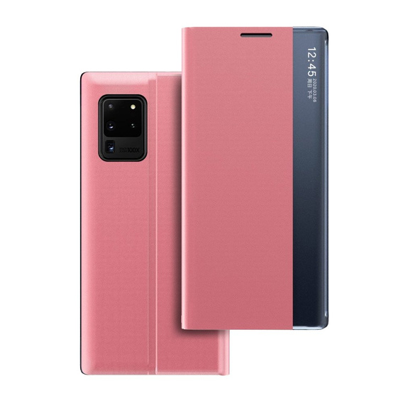 Flap case for Samsung Galaxy A72 5G, Side View, pink