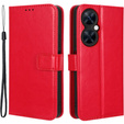 Flip case for Huawei Nova 11i, Crazy Horse Wallet, red