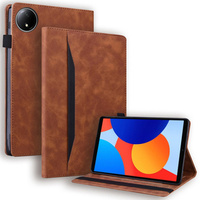 Case for Xiaomi Redmi Pad SE 8.7, Classic, with space for stylus, brown