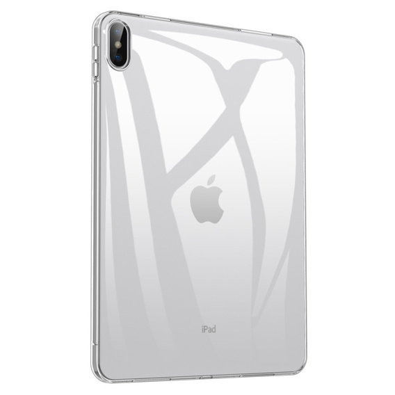 Case for iPad 10.9 2022 10 Gen, Silicone, transparent