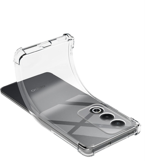 Case for Oppo A80, Dropproof, transparent