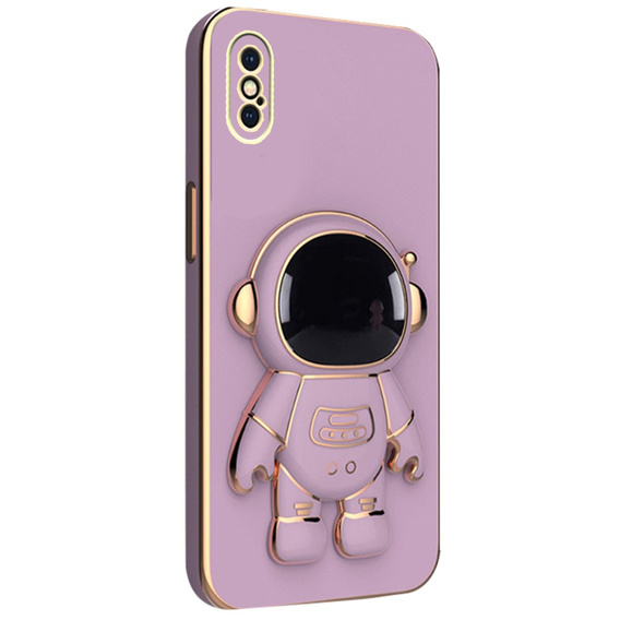 Case for iPhone X / XS, Astronaut, purple