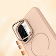 Skin-touch case with MagSafe stand for Samsung Galaxy A57 5G, desert gold