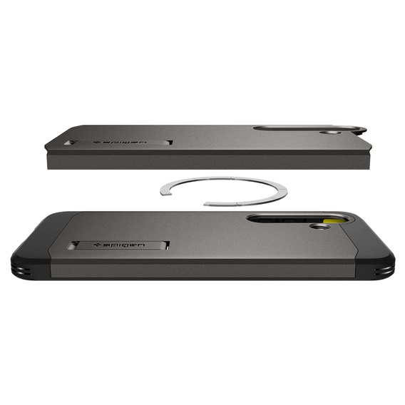 Spigen Tough Armor Mag Gunmetal Case for Samsung Galaxy S25