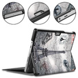 Case for Microsoft Surface Go 3/Go 2/Go, Smartcase, Eiffel Tower