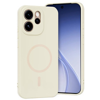 Silicone Lite Case for MagSafe for Oppo Reno 15 FS, white