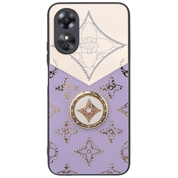 Fashion Case for Oppo A17, purple