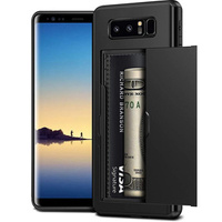Case for Samsung Galaxy Note 8, Sliding Card Holder, black
