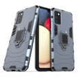 Case for Samsung Galaxy A02S, Kickstand Ring, blue