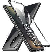 Case for Samsung Galaxy S25 Ultra, Magnetic Dual Glass, black