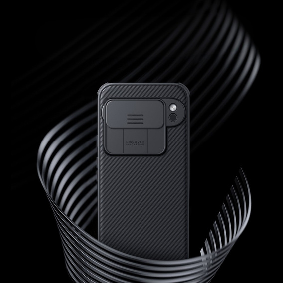 Case for Google Pixel 9 Pro XL, Armored Nillkin, CamShield Pro, black