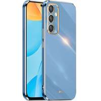 Case for Samsung Galaxy A55 5G, Glamour CamShield, blue