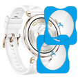 2x ERBORD Tempered Glass for Huawei Watch GT 5 Pro 42mm, with mounting frame