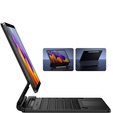 Keyboard case for Samsung Galaxy Tab S9 / S9 FE, Dexnor Magnetic Keyboard Touchpad, black