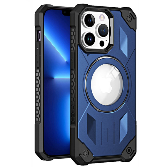 Case for iPhone 14 Pro Max, Heavy Duty, for MagSafe, dark blue