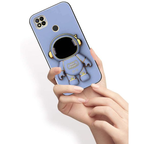 Case for Xiaomi Redmi 9C, Astronaut, blue
