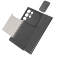 Case for Samsung Galaxy S24 Ultra, ERBORD MagProtect Slide Camera, gray gunmetal