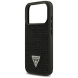 GUESS Rhinestone Triangle Logo Case for iPhone 17 Pro