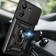 Case for Xiaomi Redmi 13C / Poco C65, CamShield Slide, black