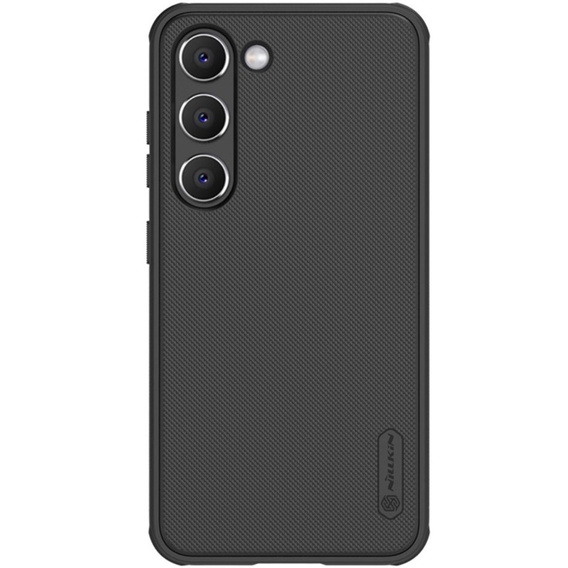 NILLKIN Case for Samsung Galaxy S23, Super Frosted Shield Case, black