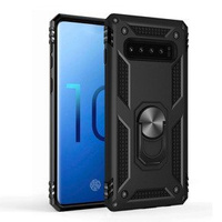 Armor Case for Samsung Galaxy S10, Nox Case Ring, black