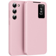 Flip case for Samsung Galaxy S22, Smart View Wallet, pink