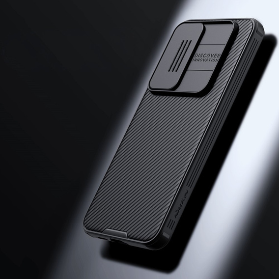 Case for Samsung Galaxy S24 FE, Armored Nillkin, CamShield Pro, black