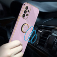 Case for Samsung Galaxy A53 5G, Electro Ring, purple