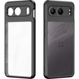 DuxDucis case for OnePlus Nord 4, Aimo case, transparent / black