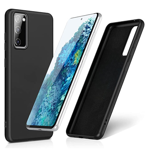Case for Samsung Galaxy S20 FE, Silicone MagSafe, black