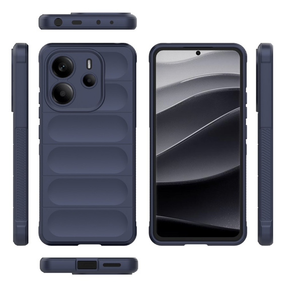 Case for Xiaomi Redmi Note 14 4G, Gaming Shockproof, dark blue