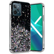 Case for Realme C31, Glittery, black