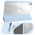 Case for iPad 10.9 2022 10 Gen, Smartcase Hybrid, with stylus space, blue