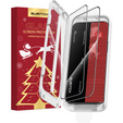 2x SURITCH tempered glass for iPhone 16 / 15