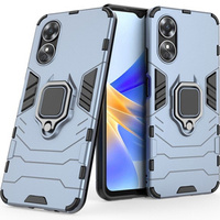 Case for Oppo A17, Kickstand Ring, blue