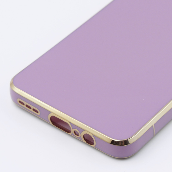 Case for Motorola Moto G54 5G, Glamour CamShield, purple
