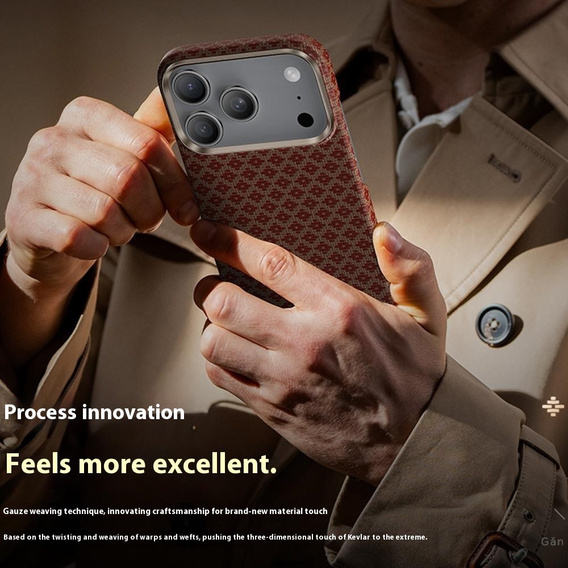 BENKS C1 Kevlar Aramid Fibre Case for MagSafe for iPhone 17 Pro