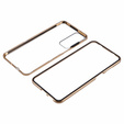 Case for Samsung Galaxy A16, Magnetic Dual Glass, gold
