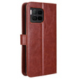 Flip case for T Phone 2 Pro 5G, Crazy Horse Wallet, brown