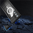 Waterproof case for Samsung Galaxy S24 Ultra, Redpepper, for MagSafe, black