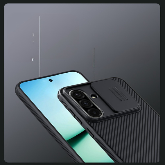 Nillkin Case for Samsung Galaxy A36, CamShield Pro MagSafe, black