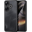 DuxDucis case for Xiaomi Poco F6, Aimo case, transparent / black