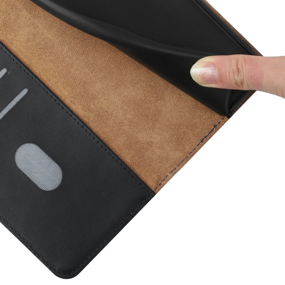 Flip case for Samsung Galaxy Xcover 7, Split Leather, black