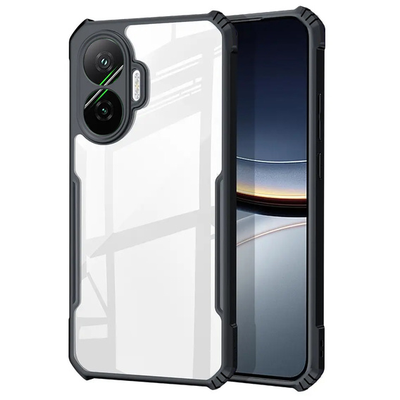 Case for Xiaomi Poco F7, AntiDrop Hybrid, black