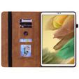 Case for Samsung Galaxy Tab A7 Lite, Wallet Pen Slot, brown