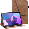Case for Lenovo Tab P11 Gen 2 TB350FU TB350XU 11.5", Classic, with space for stylus, brown