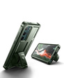 Armored case for Samsung Galaxy S22 Ultra, Dexnor Full Body, green