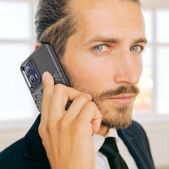 Case for Motorola Moto G73 5G, Thunder, black