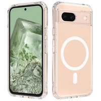 Case for Google Pixel 8A, Fusion Hybrid, for MagSafe, transparent