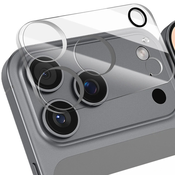2x ERBORD camera island tempered glass for iPhone 17 Pro Max